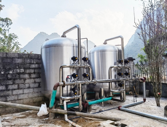 百色市德?？h50噸地下水凈化設備